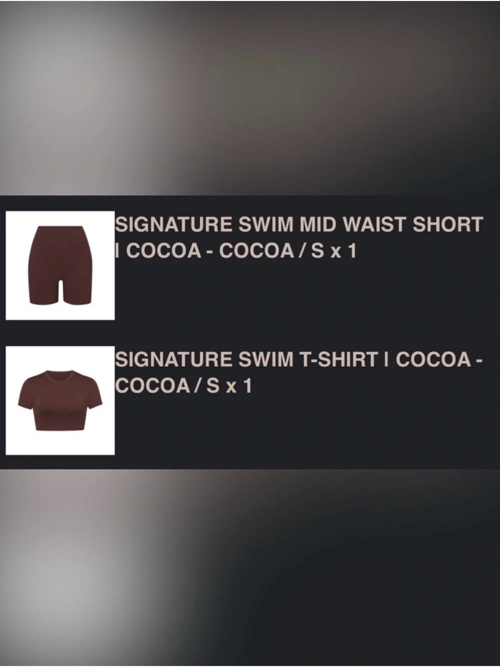 SKIMS Chocolate Brown Swim & Lounge Mix — 5-Piece Set